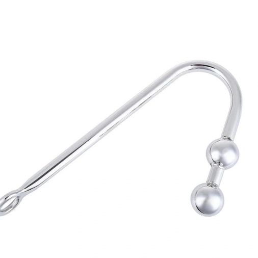 Hook Two Pleasurable Steel Balls Anal Stainless 4417 0319